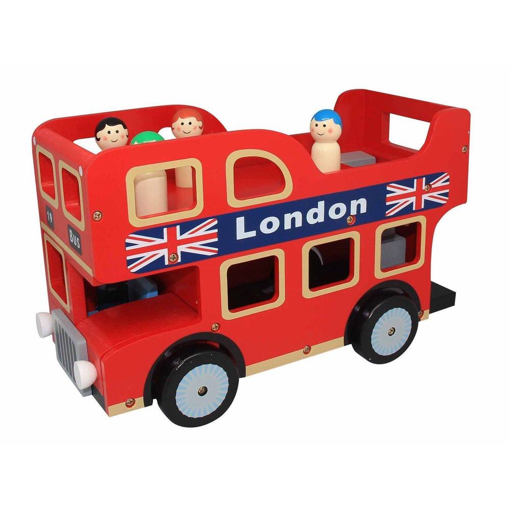 If you are looking NEW BUBBADOO WOODEN LONDON DOUBLE DECKER TOY BUS you can buy to nicolestoysgifts, It is on sale at the best price