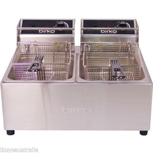 If you are looking Birko 5L Benchtop Double Deep Fryer with In-Built Timer Controls 1001002 you can buy to ibuysaustralia, It is on sale at the best price