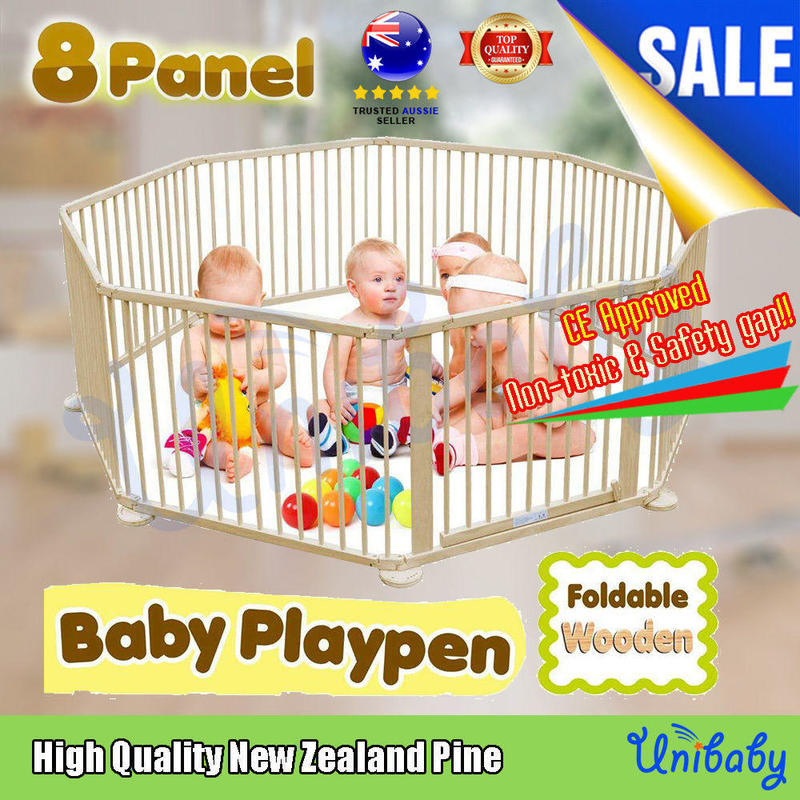 If you are looking OZ Baby Kids Toddler Deluxe Natural Wooden Playpen Divider Safety Gate 8 Panel you can buy to Pricetail, It is on sale at the best price