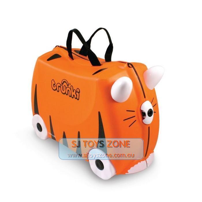 If you are looking Trunki Ride On Suitcase Tipu The Tiger Kids Travel Luggage Toy Box you can buy to sjtoyszone, It is on sale at the best price