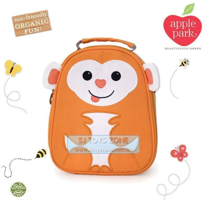 If you are looking Apple Park Monkey School ECO Lunch Bag For Preschool Kinder Kids you can buy to sjtoyszone, It is on sale at the best price