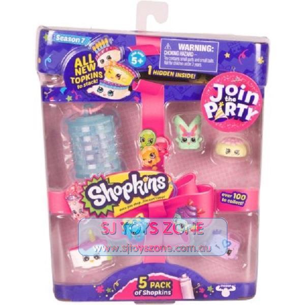 If you are looking 2 X Shopkins Party Season 7 Join the Party Kids Collection Toy 5 Pack Toy you can buy to sjtoyszone, It is on sale at the best price