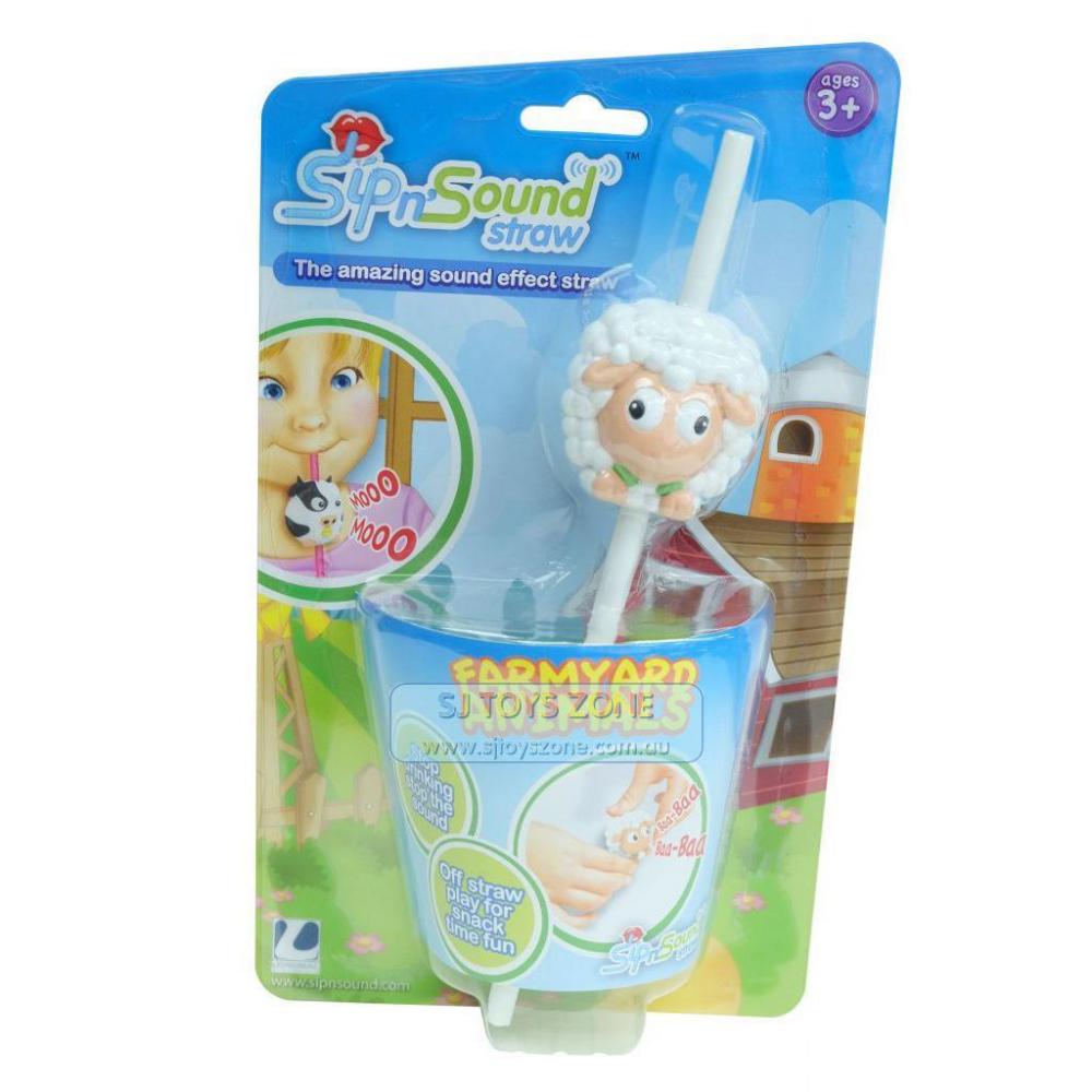 If you are looking Sip N Sound Farm Animal Drinking Straw Baa Sheep Kids Dinner Feeding Meal Fun you can buy to sjtoyszone, It is on sale at the best price