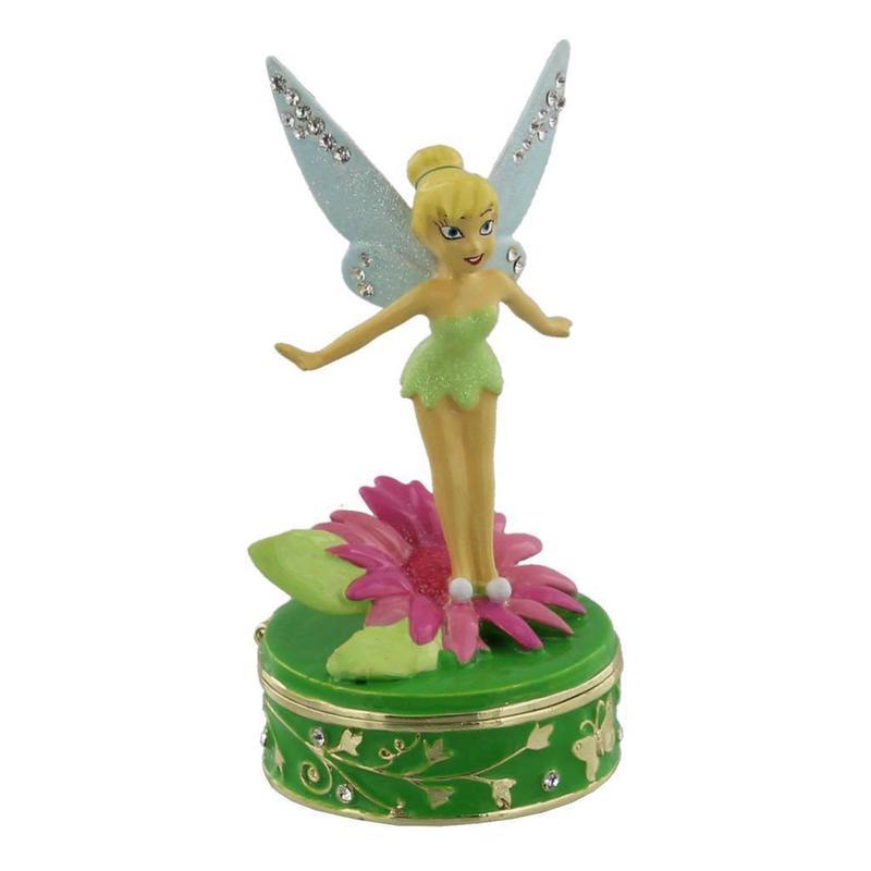 If you are looking NEW Disney Tinkerbell Trinket Box - Collectible - in Gift Box you can buy to mini-meez, It is on sale at the best price