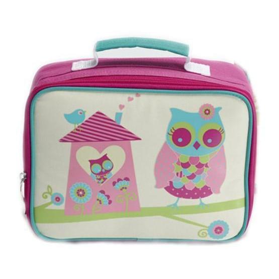 If you are looking NEW Jiggle & Giggle Childrens Insulated Lunch Box Bag - Owl House Pink you can buy to mini-meez, It is on sale at the best price