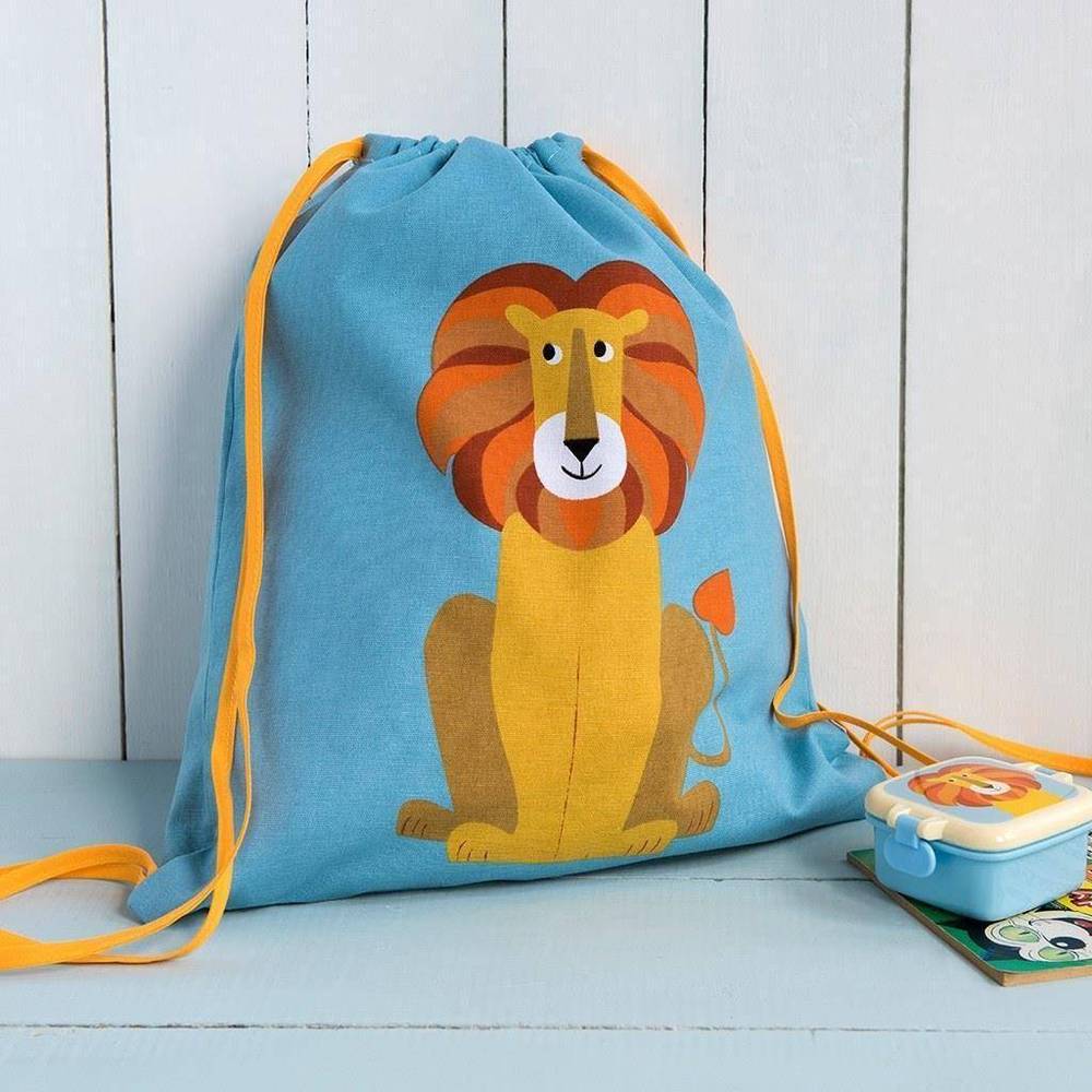 If you are looking NEW Rex Childrens Drawstring Bag - Lion you can buy to mini-meez, It is on sale at the best price