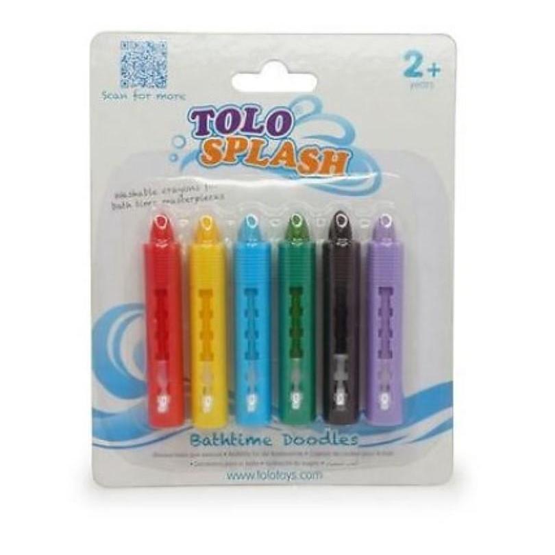 If you are looking NEW Tolo Toys Bath Crayons - Non Toxic - Set 6 - Fun in the bath or shower! you can buy to mini-meez, It is on sale at the best price