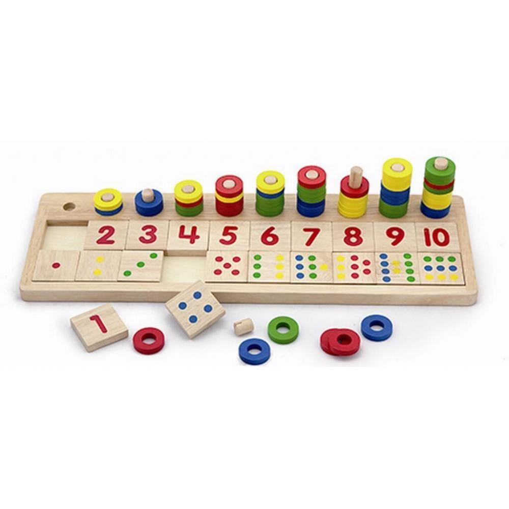 If you are looking NEW VIGA Toys Wooden Count & Match Numbers - Maths aid you can buy to mini-meez, It is on sale at the best price