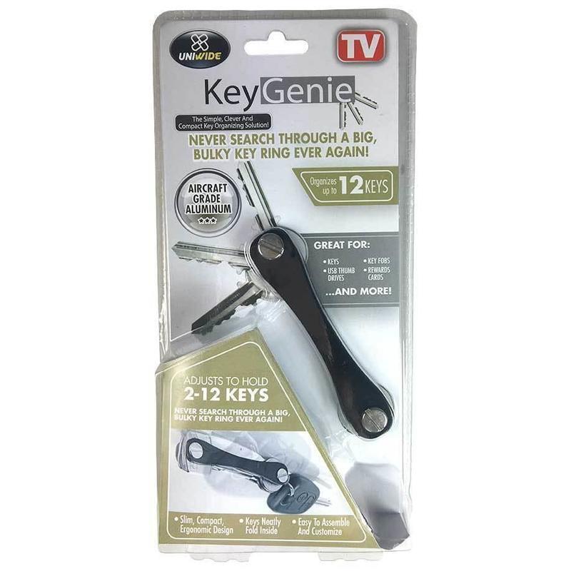 If you are looking Key Genie Aluminium Slim Compact 12 Keys Keyring/Holder Pocket Organiser Black you can buy to KG Electronic, It is on sale at the best price