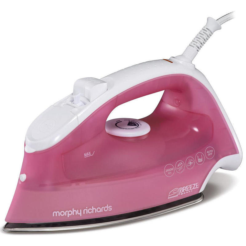 If you are looking Pink Morphy Richards Breeze 2400W Steam Iron/Ironing Clothes/Garment w/3m Cord you can buy to KG Electronic, It is on sale at the best price