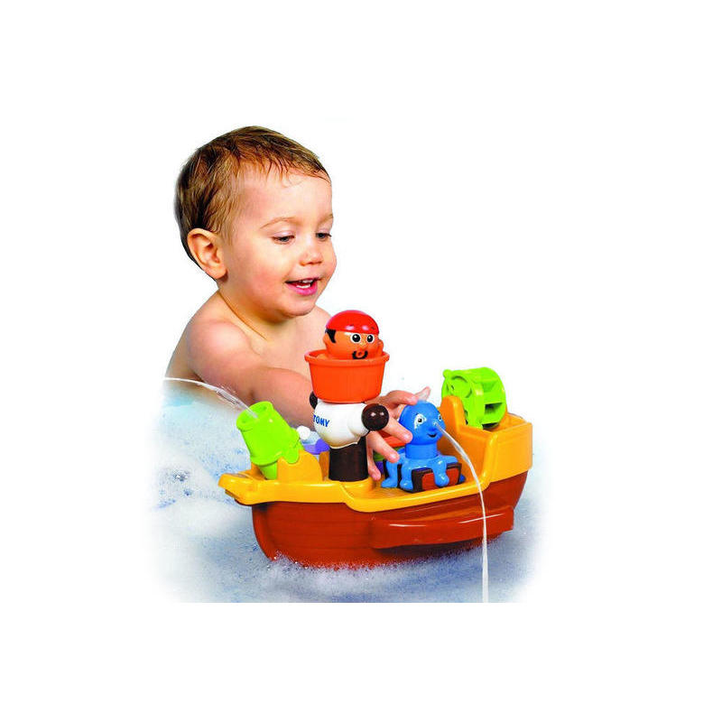 If you are looking Tomy Baby Kids toddler Pirate Ship Bath time squirt water Activity Floating Toy you can buy to KG Electronic, It is on sale at the best price