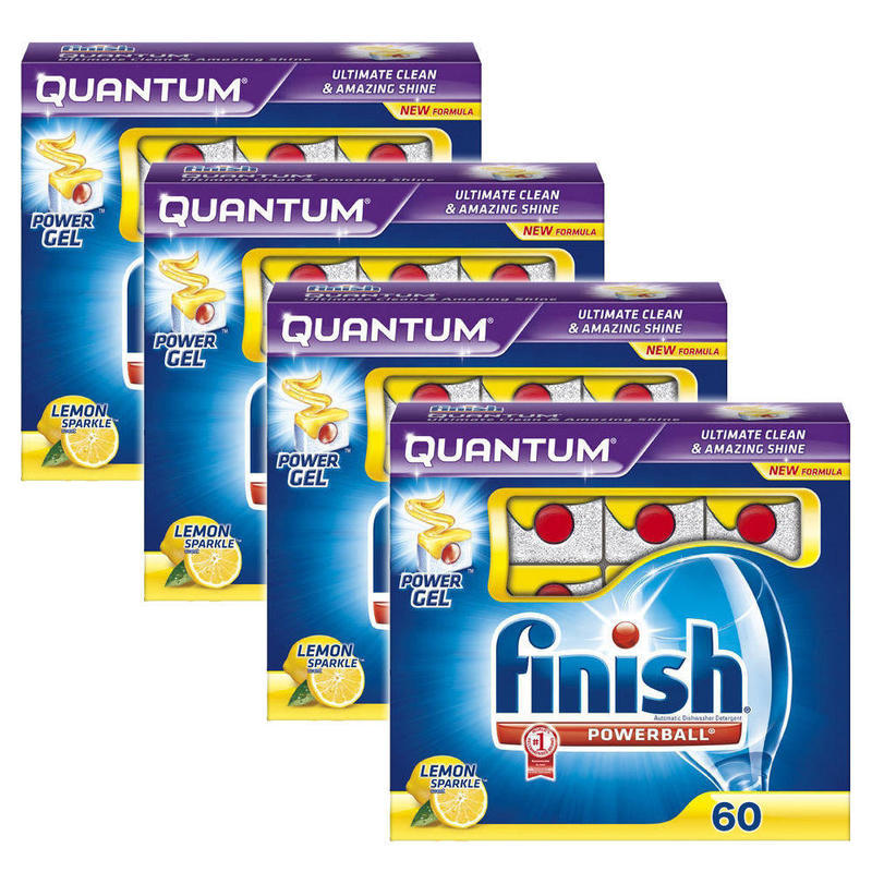 If you are looking 240 Finish Lemon Quantum PowerBall DISHWASHING Power Gel Tablets for Dishwasher you can buy to KG Electronic, It is on sale at the best price