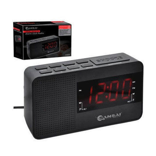 If you are looking Sansai Digital PPL AM/FM Dual Alarm Clock Radio Large LED Display/Snooze/Dimmer you can buy to KG Electronic, It is on sale at the best price
