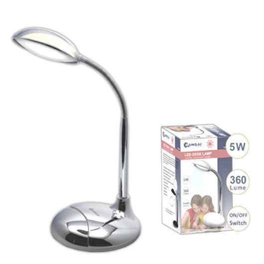 If you are looking Sansai LED Desk Lamp Flexible Gooseneck Arm 5W Table/Office Desk Light Chrome you can buy to KG Electronic, It is on sale at the best price