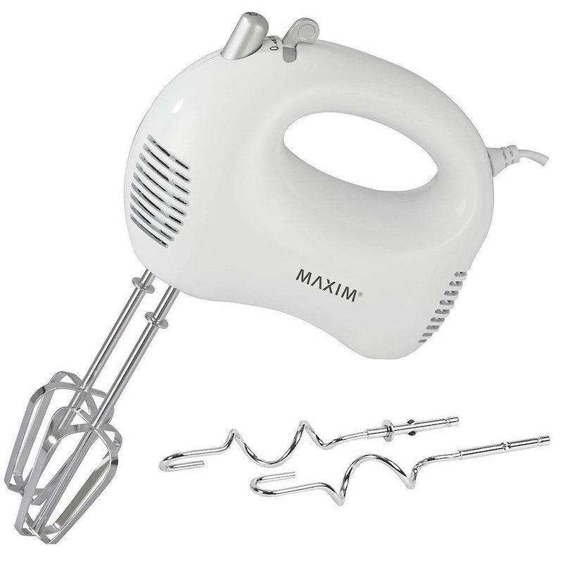 If you are looking Maxim Kitchenpro 200W Hand Mixer Electric Whipper/Strip Beater/Dough Hooks White you can buy to KG Electronic, It is on sale at the best price