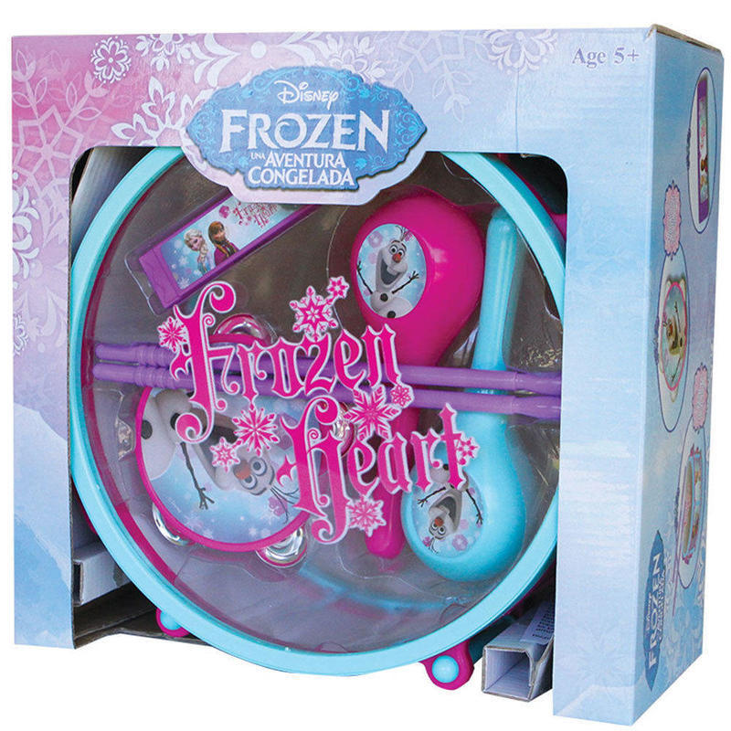 If you are looking Disney Frozen 5 Piece Drum Set/Kit Kids Toy/Instrument/Music Tambourine/Shaker you can buy to KG Electronic, It is on sale at the best price