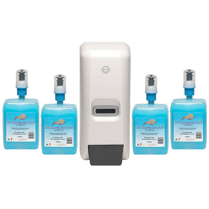 If you are looking Northfork Liquid Soap Dispenser & 4x 1L Hand-wash/Sanitiser Cartridges Pack/Kit you can buy to KG Electronic, It is on sale at the best price