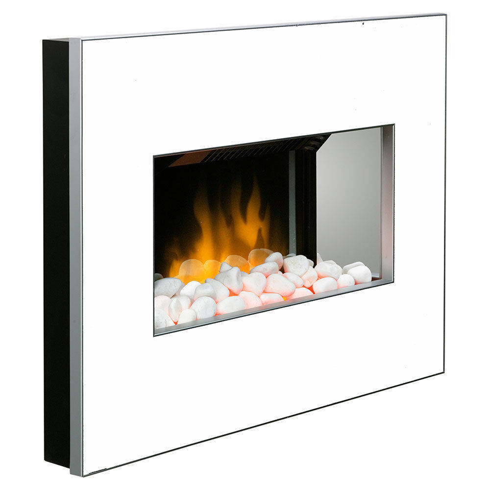 If you are looking Dimplex Clova White Electric Fireplace Panel Heater/Flame Optiflame Pebble Stone you can buy to KG Electronic, It is on sale at the best price