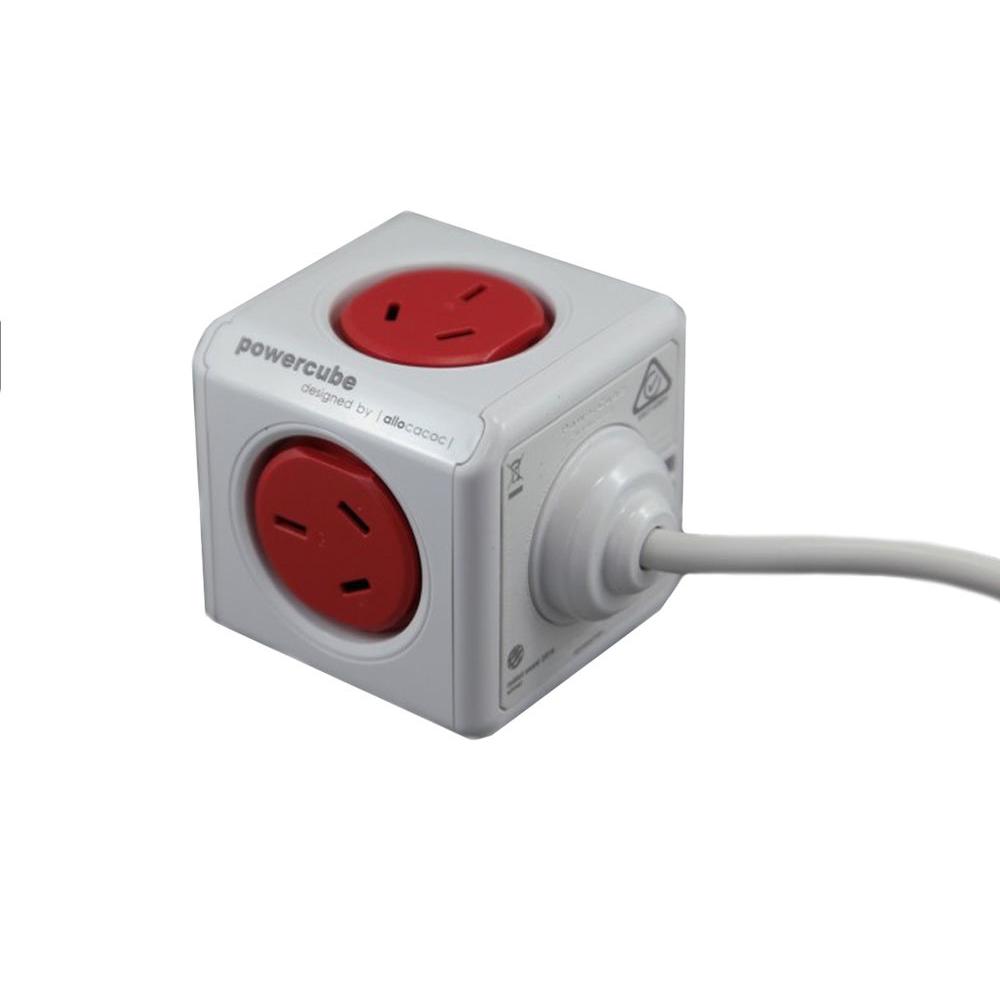 If you are looking Red PowerCube 5 Socket Mountable Power Board w/ 3m Cord/Surge Protector 240v you can buy to KG Electronic, It is on sale at the best price