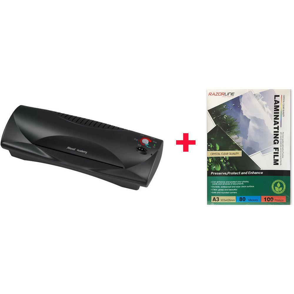 If you are looking Rexel LP35HS A3/A4 Personal Laminator w/ 100pk A3 Laminating Film Pouches/Sheets you can buy to KG Electronic, It is on sale at the best price