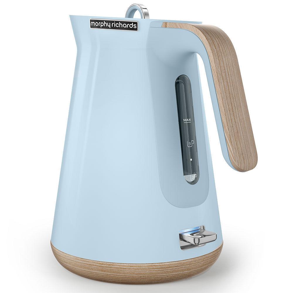 If you are looking Morphy Richards 100008 Blue Scandi Azure Aspect Kettle/Boiler/Jug w/ Wooden Trim you can buy to KG Electronic, It is on sale at the best price