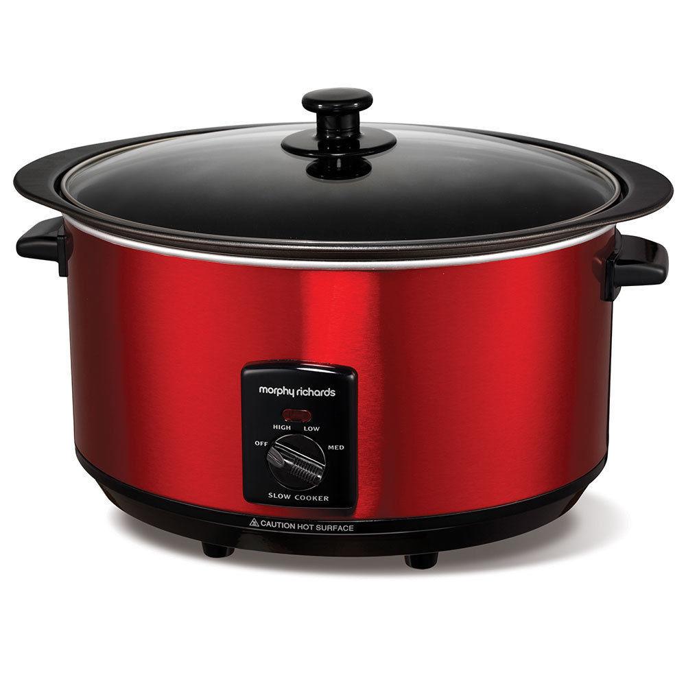 If you are looking Morphy Richards 461000 Sear and Stew Slow Cooker 6.5L/290W Red Searing Pot you can buy to KG Electronic, It is on sale at the best price