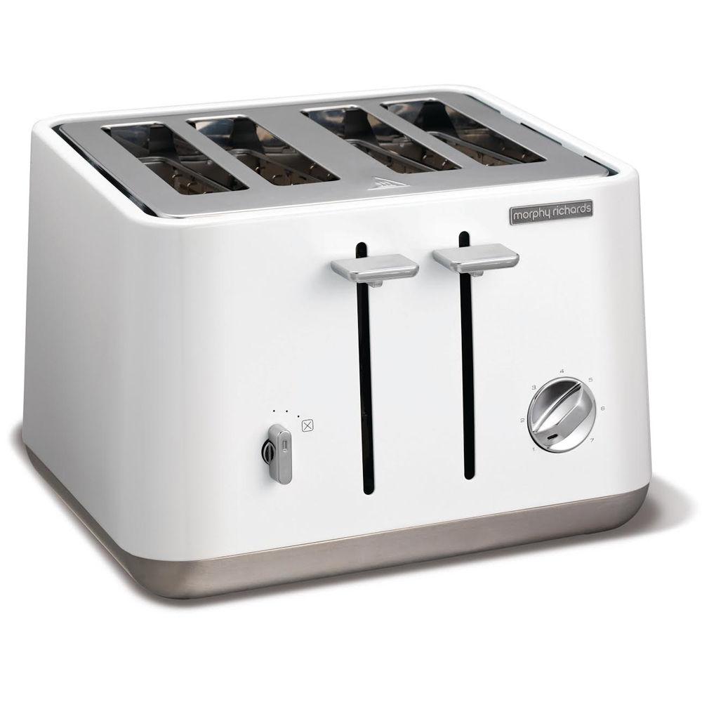 If you are looking Morphy Richards White 240003 Aspect 4 Slice Toaster Stainless Steel 1800W you can buy to KG Electronic, It is on sale at the best price