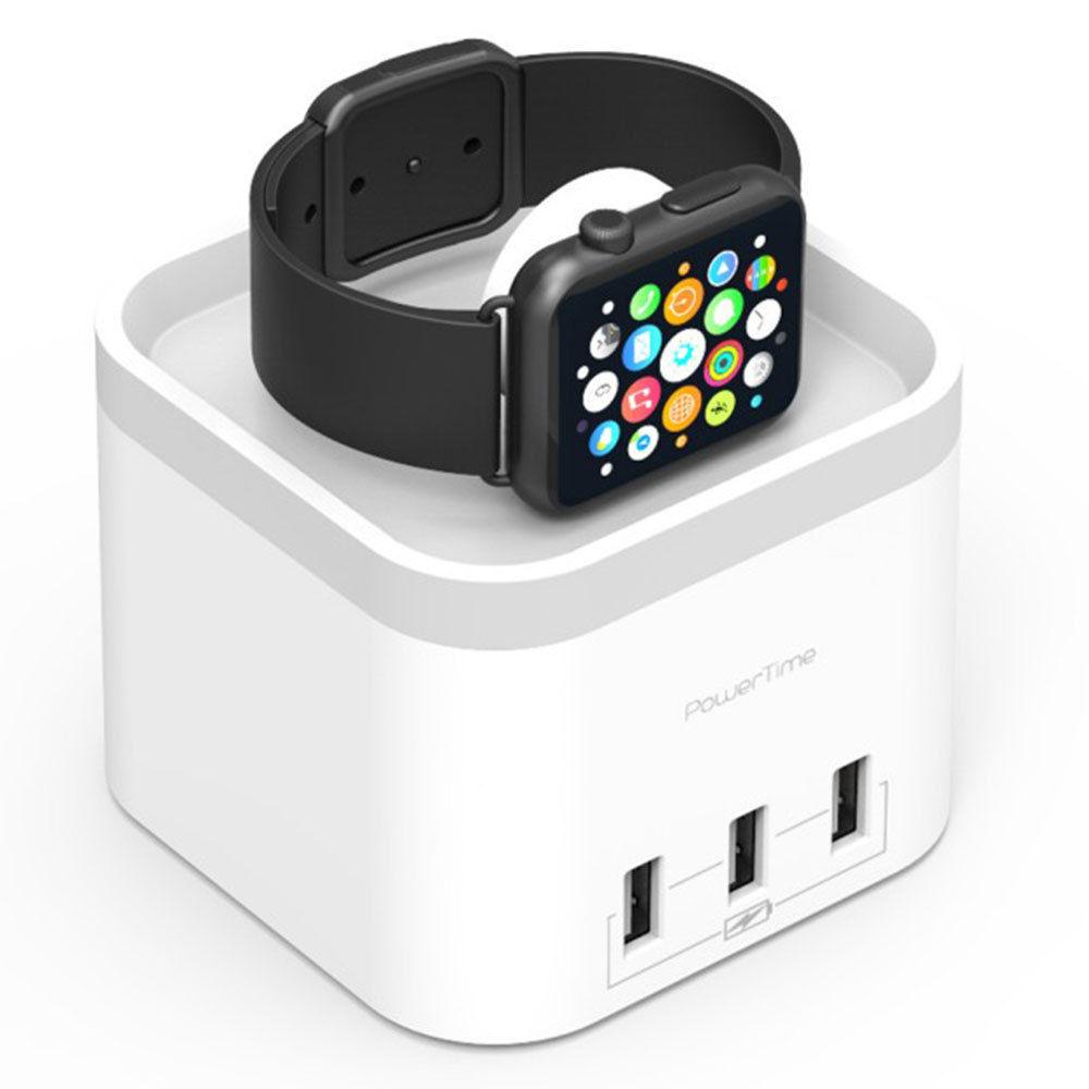 If you are looking PowerTime Apple Watch Charging Dock w/ 3 USB Charging Ports for iPhone/Android you can buy to KG Electronic, It is on sale at the best price