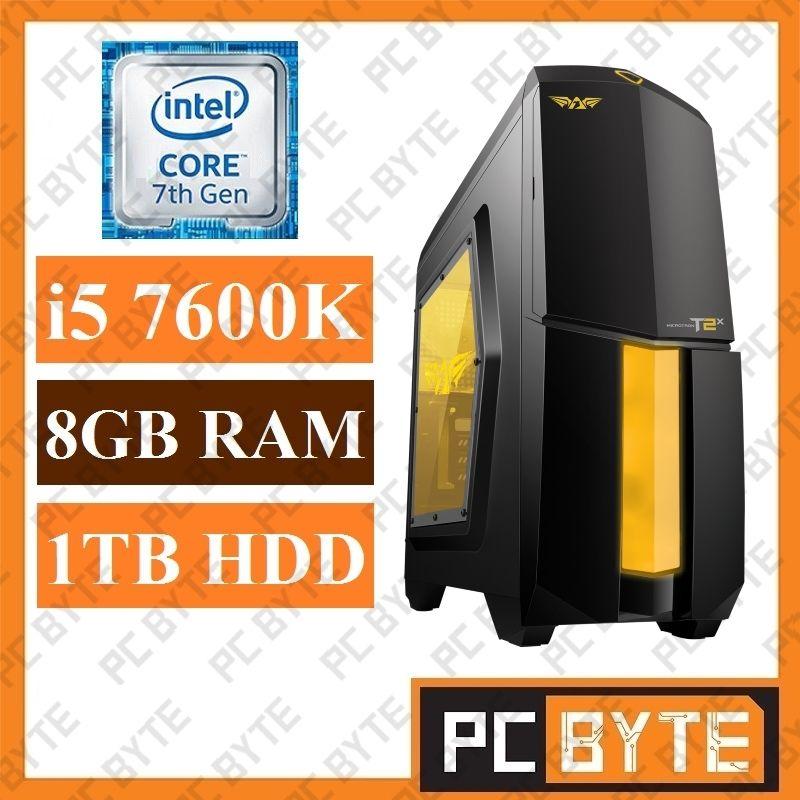 If you are looking Intel 7th Gen Quad Core i5 7600K 4.2GHz 8GB DDR4 1TB HDD Computer Desktop PC you can buy to pc-byte, It is on sale at the best price