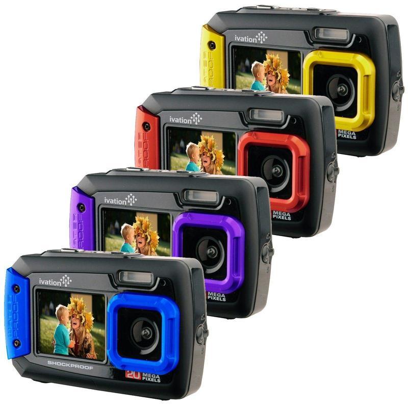 If you are looking Ivation 20MP Underwater Waterproof Digital Camera w/Full-Color Selfie Display you can buy to ritzcameras, It is on sale at the best price