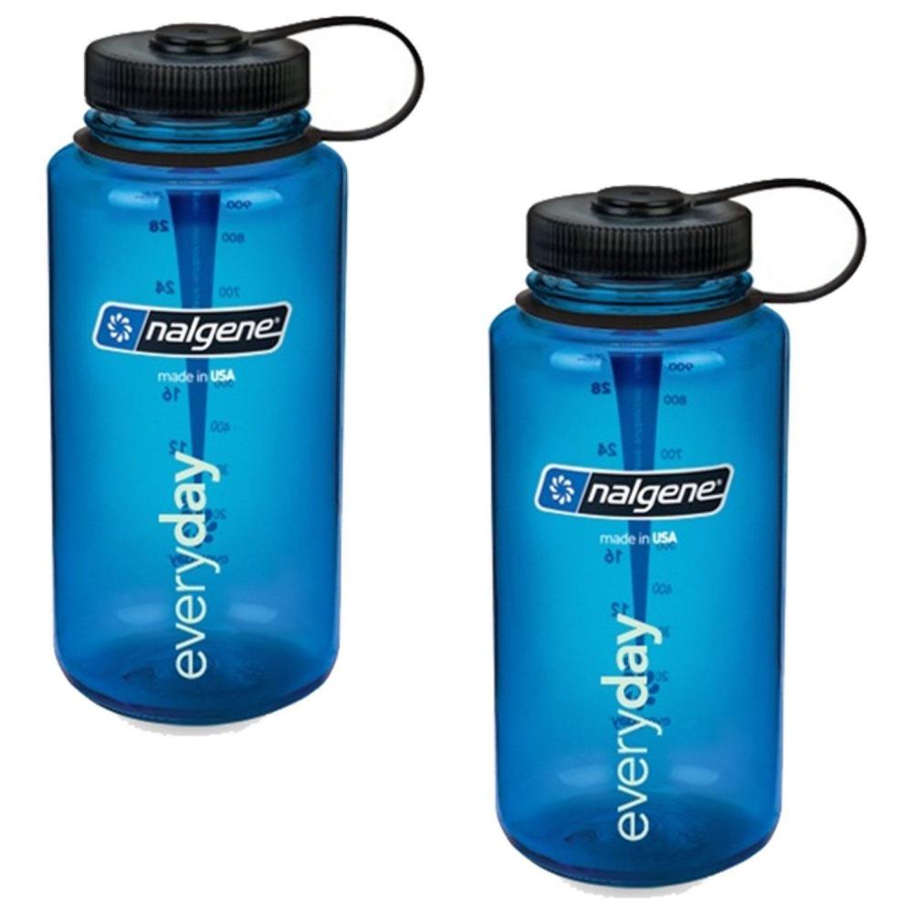 If you are looking Nalgene Wide Mouth Water Bottle, 32 oz (Blue w/ Black Lid) - 2 Pack you can buy to ritzcameras, It is on sale at the best price