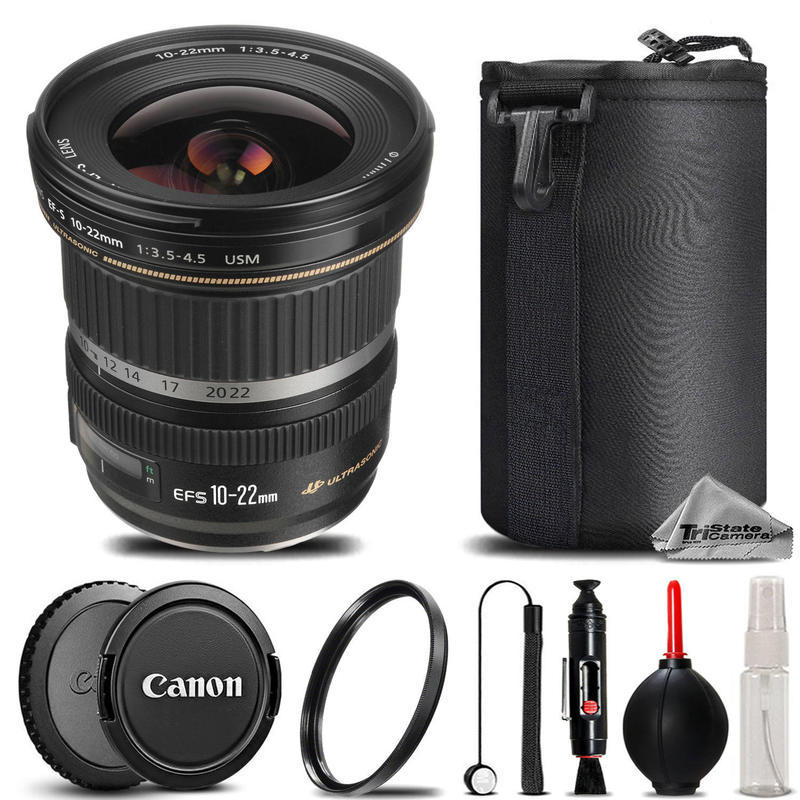 If you are looking Canon 10-22mm USM Lens For Canon T6i T6s T5i T6 SL1, EOS 700D 650D - Saving Kit you can buy to tri-state, It is on sale at the best price