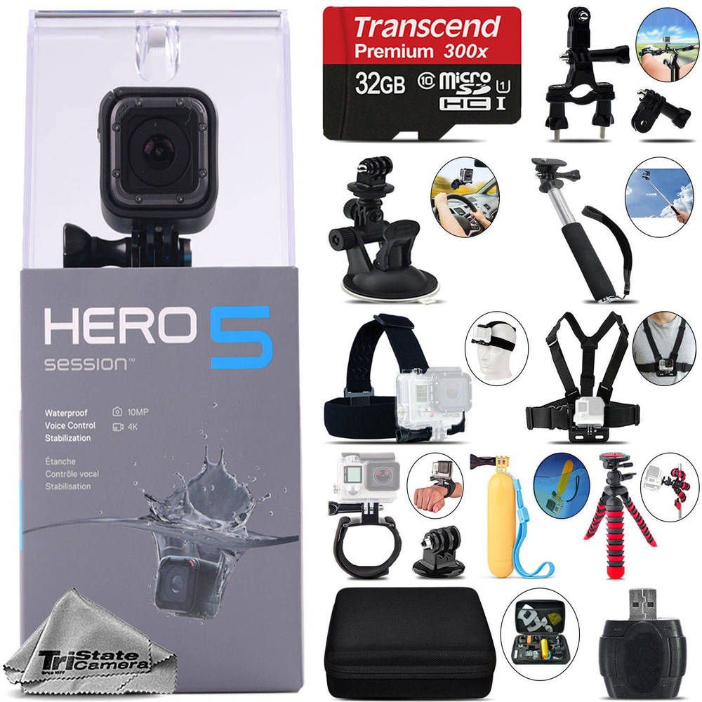 If you are looking GoPro Hero 5 Session 4K Ultra HD, 10MP, Wi-Fi Waterproof Action Camera -32GB Kit you can buy to tri-state, It is on sale at the best price