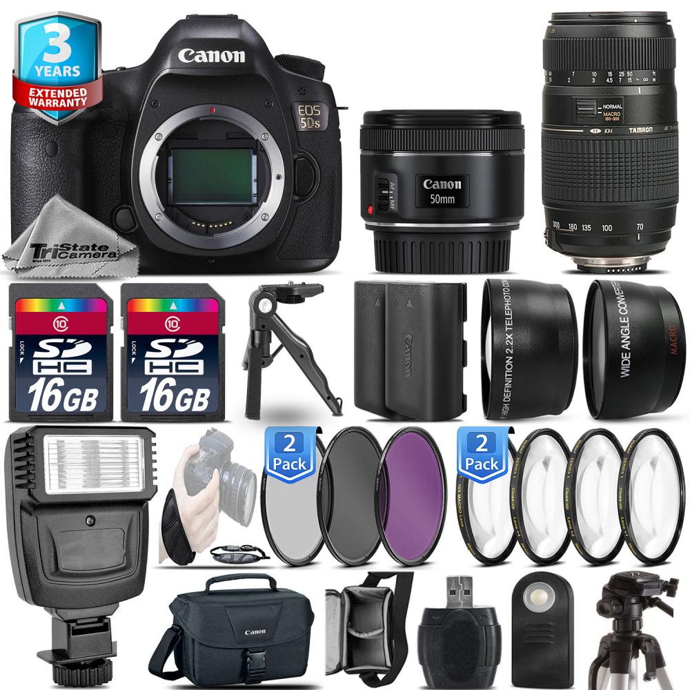 If you are looking Canon EOS 5DS Camera + 50mm 1.8 + 70-300mm + EXT BAT - 32GB Kit + 2yr Warranty you can buy to tri-state, It is on sale at the best price