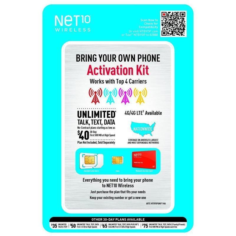 If you are looking 10 Pack Net10 Universal Bring Your Own Phone Kit you can buy to shopcelldeals, It is on sale at the best price