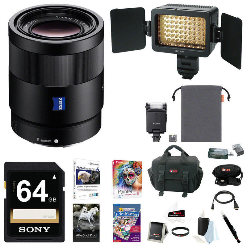 If you are looking Sony 16-35mm E-Mount Lens, HVLF20M Flash, HVLLE1 Video Light Bundle Pack you can buy to focuscamera, It is on sale at the best price