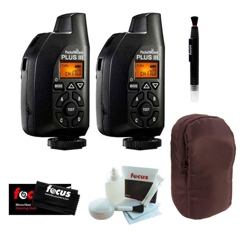 If you are looking 2 Pocket Wizard Plus III Transceiver - 801-130 + Accessory Kit you can buy to focuscamera, It is on sale at the best price