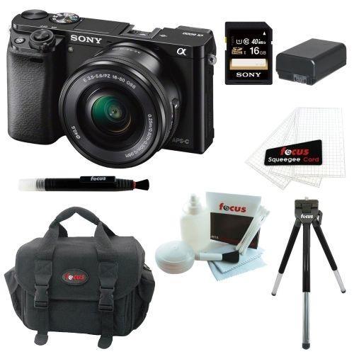 If you are looking Sony Alpha a6000 ILCE-6000L/B ILCE6000LB 24.3 Interchangeable Lens Camera + Kit you can buy to focuscamera, It is on sale at the best price