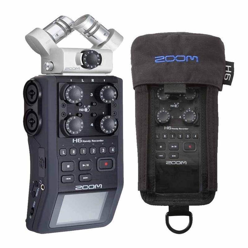 If you are looking Zoom H6 Portable Recorder with Zoom PCH-6 Protective Case you can buy to focuscamera, It is on sale at the best price
