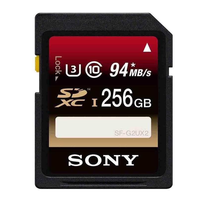 If you are looking Sony 256GB Class 10 UHS-1/U3 SDXC up to 94MB/s Memory Card you can buy to focuscamera, It is on sale at the best price