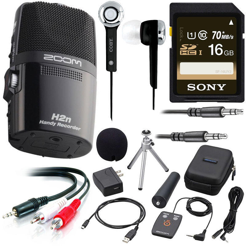 If you are looking Zoom H2n Handy Handheld Digital Recorder with Accessory Package and 16GB Card you can buy to focuscamera, It is on sale at the best price