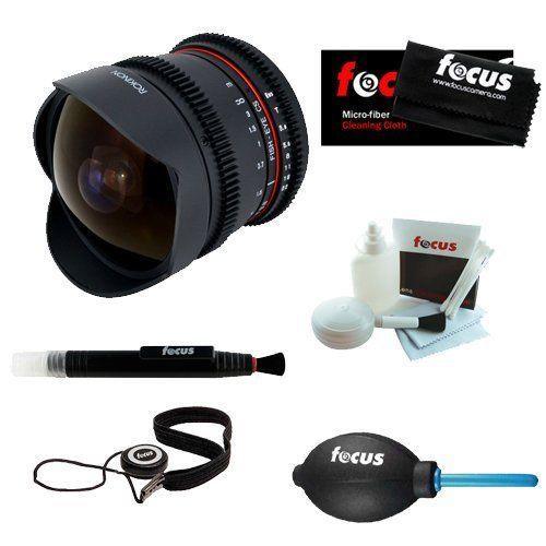 If you are looking ROKINON RK8MV-C 8mm T3.8 Cine Fisheye Lens for Canon EF Mount + Care Kit you can buy to focuscamera, It is on sale at the best price