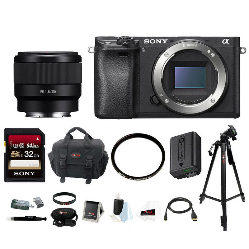 If you are looking Sony a6300 Mirrorless Camera (Body Only) w FE 50mm Lens & Focus Accessory Bundle you can buy to focuscamera, It is on sale at the best price