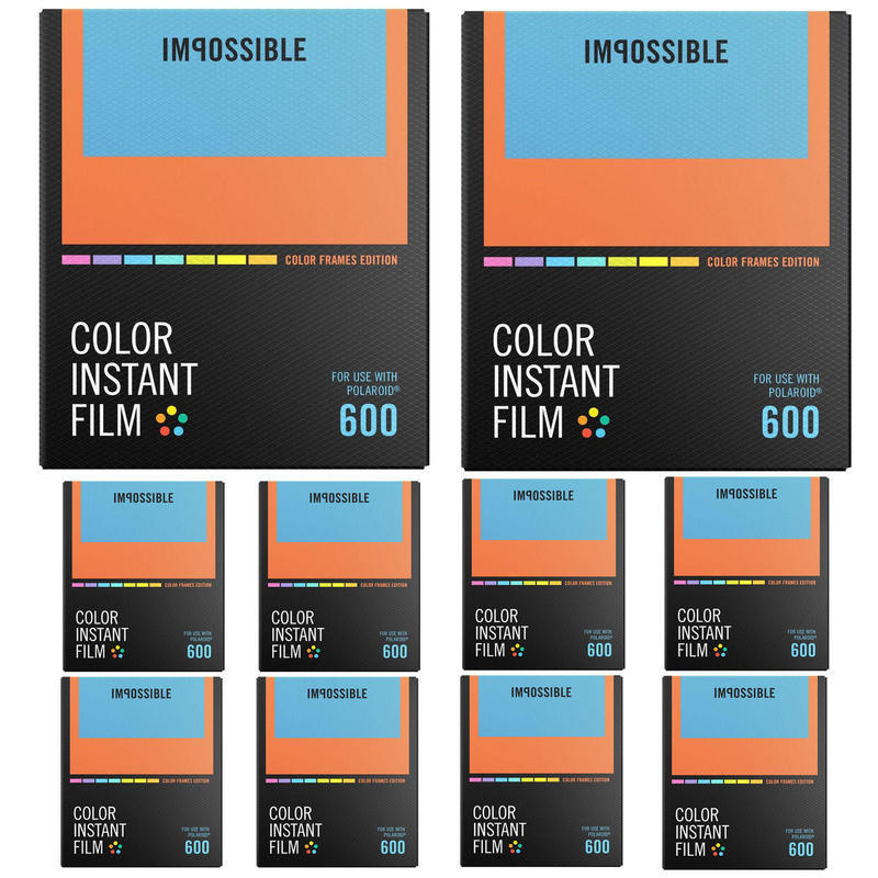 If you are looking Impossible Project 600 Color(Color Frames) for I-1 Camera & Instant Lab(10-pack you can buy to focuscamera, It is on sale at the best price