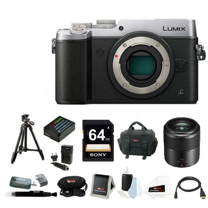 If you are looking Panasonic LUMIX GX8 Mirrorless Camera (Silver, Body Only) with Lens & Accessory you can buy to focuscamera, It is on sale at the best price