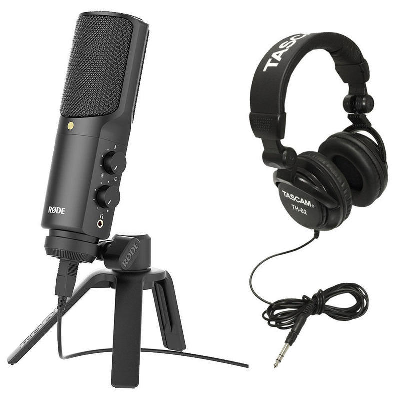 If you are looking Rode NT-USB USB Condenser Microphone with Full-Size Headphones (Black) you can buy to focuscamera, It is on sale at the best price