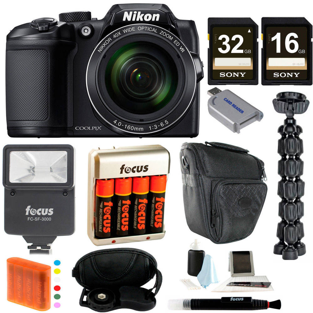 If you are looking Nikon COOLPIX B500 Digital Camera with 48GB Memory Card and Accessory Bundle you can buy to focuscamera, It is on sale at the best price