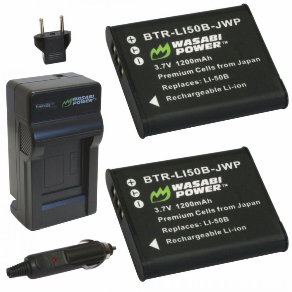 If you are looking Wasabi Power Battery & Charger for Olympus LI-50B (2-Pack) you can buy to focuscamera, It is on sale at the best price