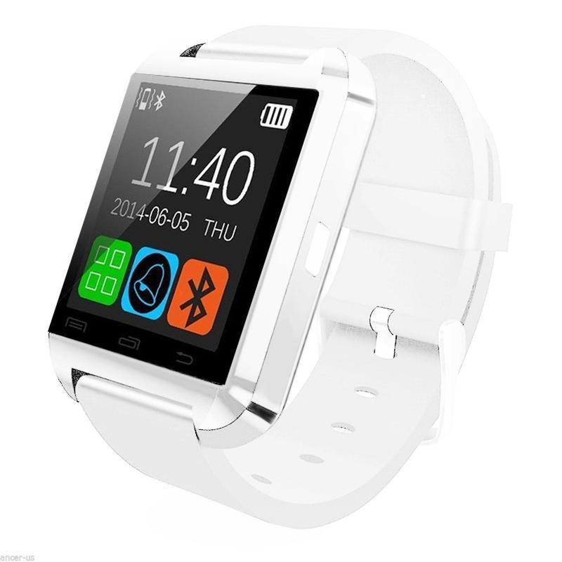 If you are looking White Bluetooth Smart Wrist Watch Phone Mate For Android IOS Samsung iPhone you can buy to amazingforless, It is on sale at the best price