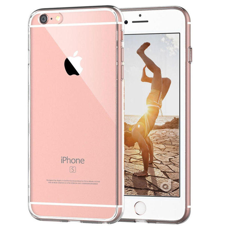 If you are looking For Iphone 6s Plus / Iphone 6 Plus Case Thin Clear Tpu Silicon Soft Back Cover you can buy to amazingforless, It is on sale at the best price